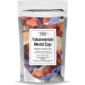 TOS The Organic Spices 250 gr Yabanmersini Merlot Çayı