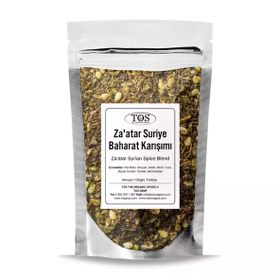 TOS The Organic Spices 250 gr Za'atar Suriye Ortadoğu Akdeniz Baharat Karışımı