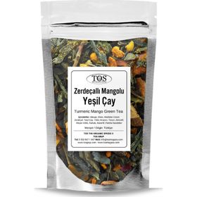 TOS The Organic Spices 250 gr Zerdeçallı Mangolu Yeşil Çay