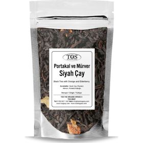 TOS The Organic Spices 250 Portakal ve Mürverli Siyah Çay