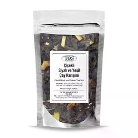 Tos The Organic Spices 40 Çiçekli Siyah ve Yeşil Karışımı