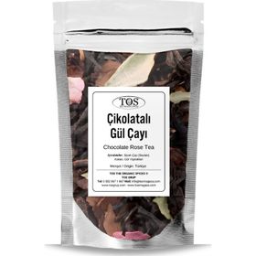 TOS The Organic Spices 40 gr Çikolata Gül Çayı