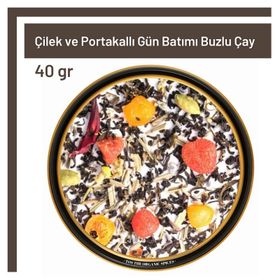 Tos The Organic Spices 40 gr Çilek ve Portakallı Buzlu Çay