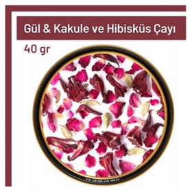 TOS The Organic Spices 40 gr Gül Kakule ve Hibisküs Çayı