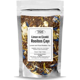 Tos The Organic Spices 40 gr Limon ve Çiçekli Rooibos Çayı