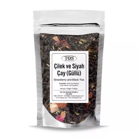 Tos The Organic Spices 40 Güllü Çilek ve Siyah Çay