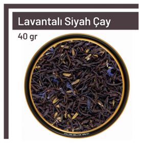 TOS The Organic Spices 40 Lavantalı Siyah Çay