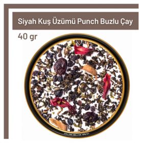 TOS The Organic Spices 40 Siyah Kuş Üzümü Punch Buzlu Çay