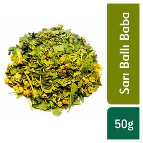 TOS The Organic Spices 50 gr 1. Kalite Sarı Ballıbaba Otu
