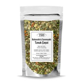 TOS The Organic Spices 500 gr Baharatlı Sarımsaklı Tavuk Çeşni