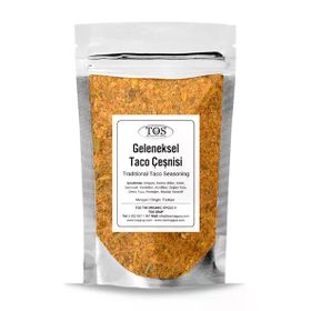TOS The Organic Spices 500 gr Geleneksel Taco Çeşnisi