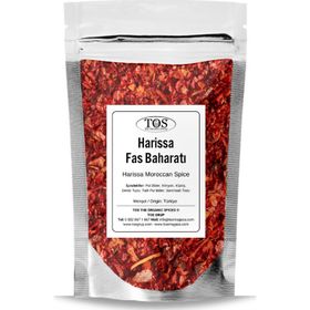 TOS The Organic Spices 500 gr Harissa Fas Baharatı