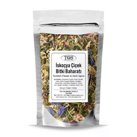 TOS The Organic Spices 500 gr İskoçya Çiçek Bitki Baharatı