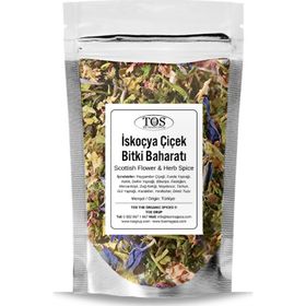 TOS The Organic Spices 500 gr İskoçya Çiçek Bitki Baharatı