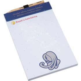 Tosbaa 10x16 cm Burçlar Serisi Başak Kalemli Defter