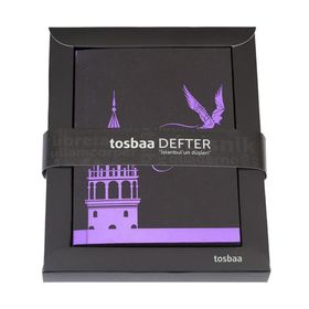 Tosbaa 9.5x13 Çizgisiz İstanbul Düşleri Hezarfenim Defter