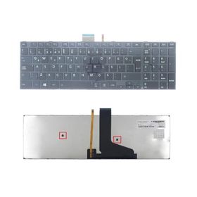 Toshiba 554067739 MP-11B56TQ-930A MP-12W83USJ528 Siyah Işıklı Uyumlu Laptop Klavye