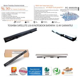 Toshiba C50-B C55-B C55D L50B Uyumlu Notebook Batarya