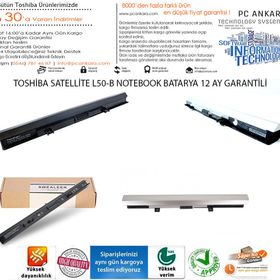 Toshiba C50-B C55-B C55D L50B Uyumlu Notebook Batarya