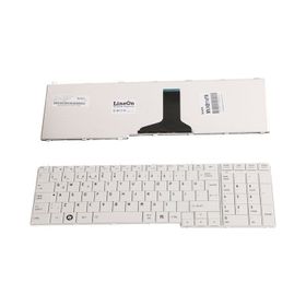 Toshiba C655 Beyaz Uyumlu Notebook Klavye