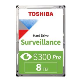 Toshiba HDWT380UZSVA S300 PRO 3.5 inç 8 TB 256 MB 7200 RPM 7/24 Güvenlik HDD