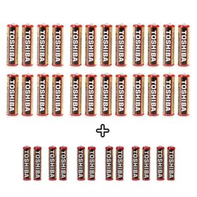 Toshiba Heavy Duty 36'lı 24 AA+12 AAA Özel Pil Paketi