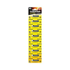 Toshiba High Power Alkaline AAA 10 Adet İnce Pil