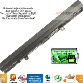 Toshiba L50-C-16R L50-C-17M L50-C-1WM Siyah Uyumlu Batarya