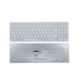 Toshiba L50DT L50DT-A L50T L50T-A L70-C Beyaz Uyumlu Laptop Klavye