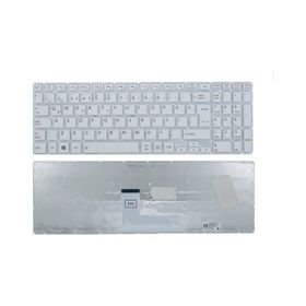 Toshiba L50DT L50DT-A L50T L50T-A L70-C Beyaz Uyumlu Laptop Klavye