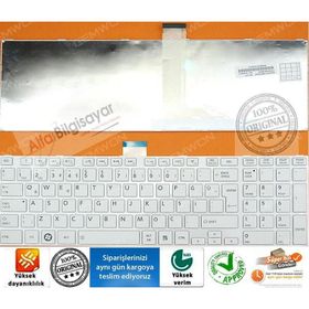 Toshiba L850-18Z Beyaz Klavye