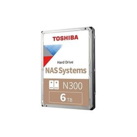 Toshiba N300 6TB 7200RPM SATA3 128MB 7/24 1-8 Yuvalı Nas İçin HDD