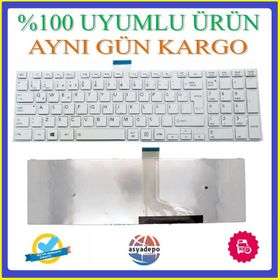 Toshiba NSK-TVMBU NSK-TVRBC Beyaz Uyumlu Notebook Klavye