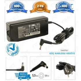 Toshiba P305D 19V 6.32A Uyumlu Adaptör