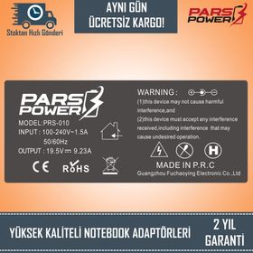 Toshiba P35 Uyumlu Adaptör