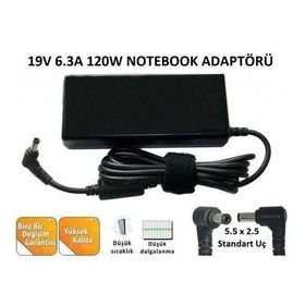 Toshiba Qosmio F60-12X F60-13R 120W Uyumlu Notebook Adaptör