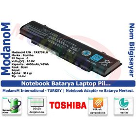 Toshiba Qosmio T750 T751 T850 T851 V65 Uyumlu Notebook Batarya