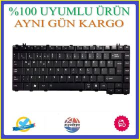 Toshiba Satellite A210 A215 Notebook TR Siyah Uyumlu Klavye