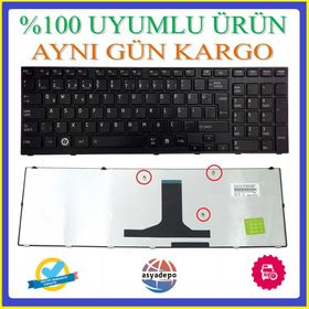 Toshiba Satellite A660-134 Klavye
