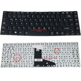 Toshiba Satellite C40D Siyah Notebook Klavye
