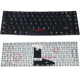 Toshiba Satellite C40D Siyah Notebook Klavye