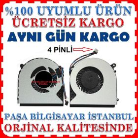 Toshiba Satellite C50-A-19C FAN 4 PİN Muadil Cpu işlemci Fanı