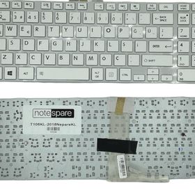 Toshiba Satellite C55-A-1L8 Beyaz Klavye