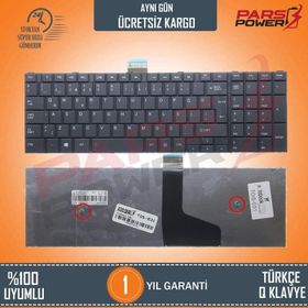 Toshiba Satellite C55-A-1RK Siyah Klavye