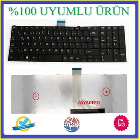 Toshiba Satellite C55-A-1RP Siyah Klavye