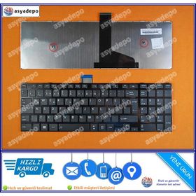 Toshiba Satellite C55-A-1U5 Siyah Klavye