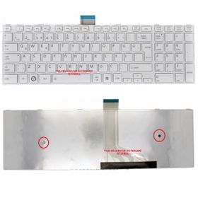 Toshiba Satellite C55D-A-14L Beyaz Klavye