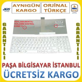 Toshiba Satellite C55D-A-14L Beyaz Klavye