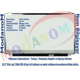 Toshiba Satellite C55DT-A 15.6 Slim LED Uyumlu LCD Ekran Panel