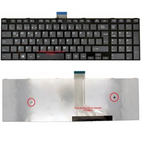 Toshiba Satellite C55dt Siyah Notebook Klavye
